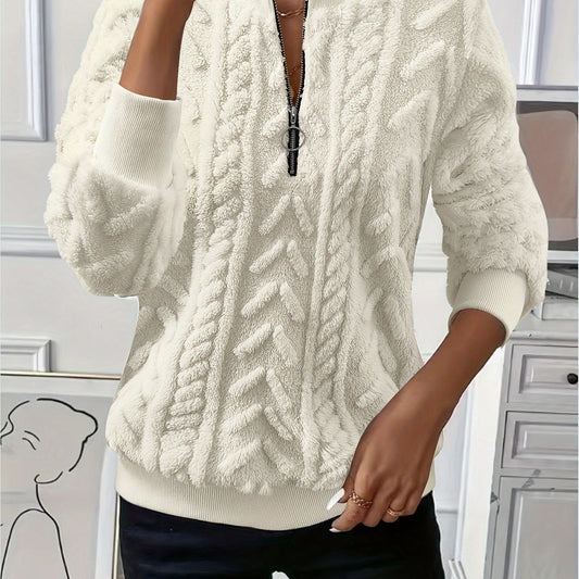Cosy Elegant Women’s Winter Sweatshirt
