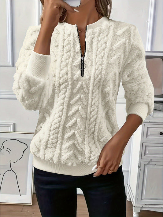 Cosy Elegant Women’s Winter Sweatshirt